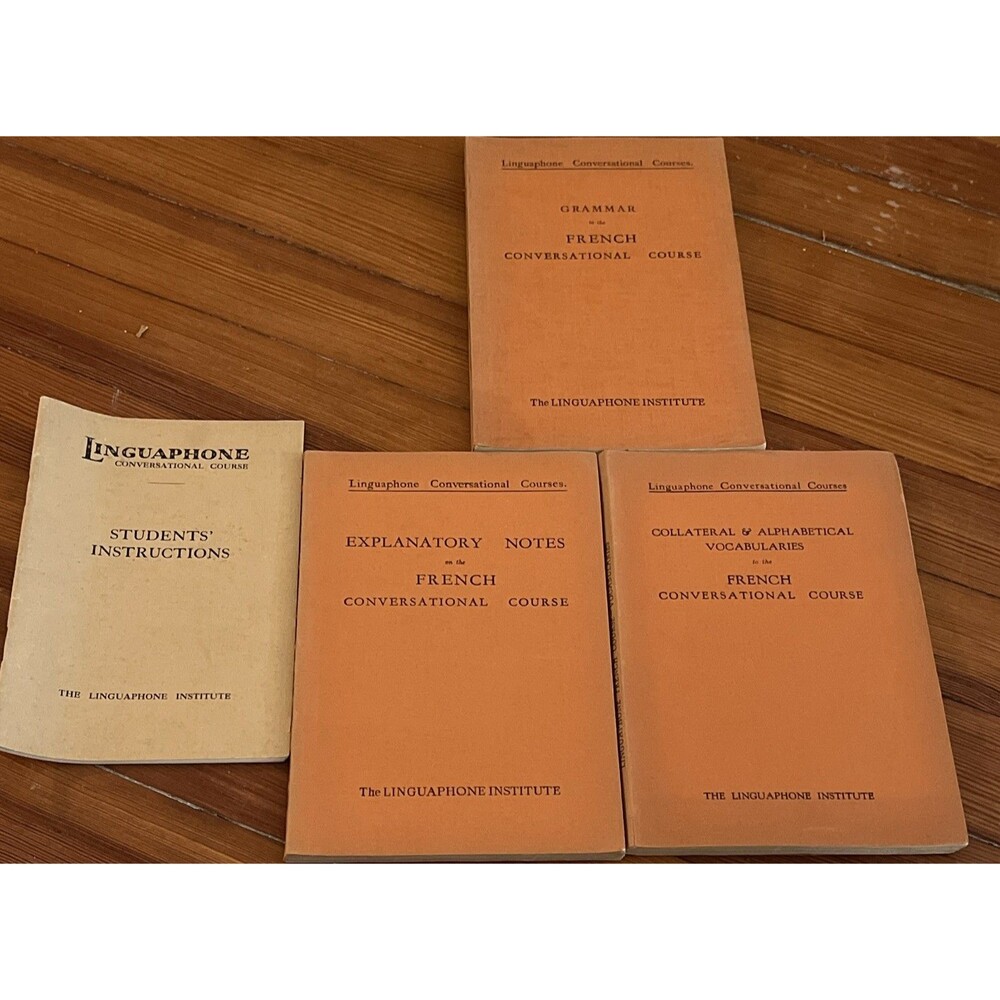 Linguaphone Conservsational Course French Language Course Grammar & Vocabulary